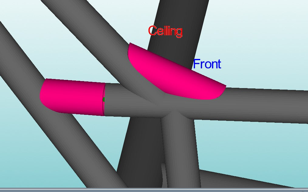 Can-Am X3 Chassis Tube Gusset Kit
