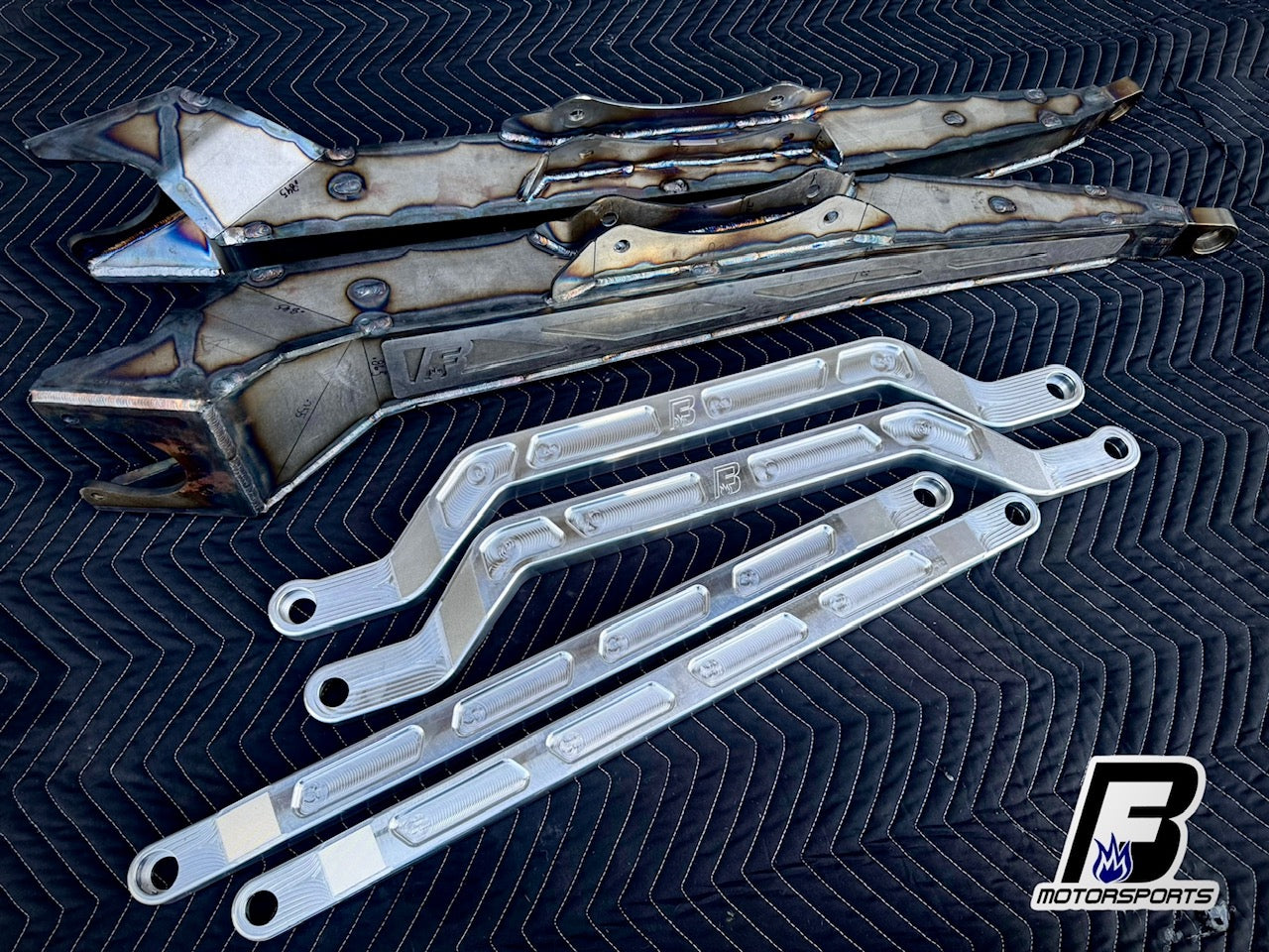 RZR Turbo S Boxed High-Clearance Trailing Arms