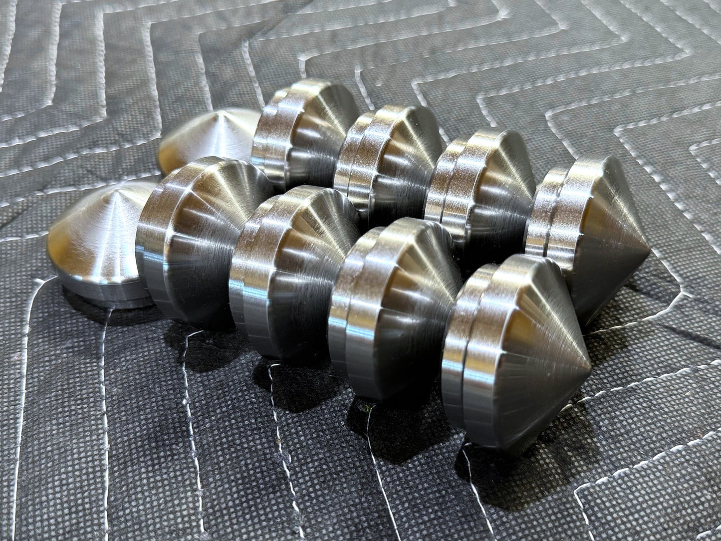 1.75" Tube End Spikes x10