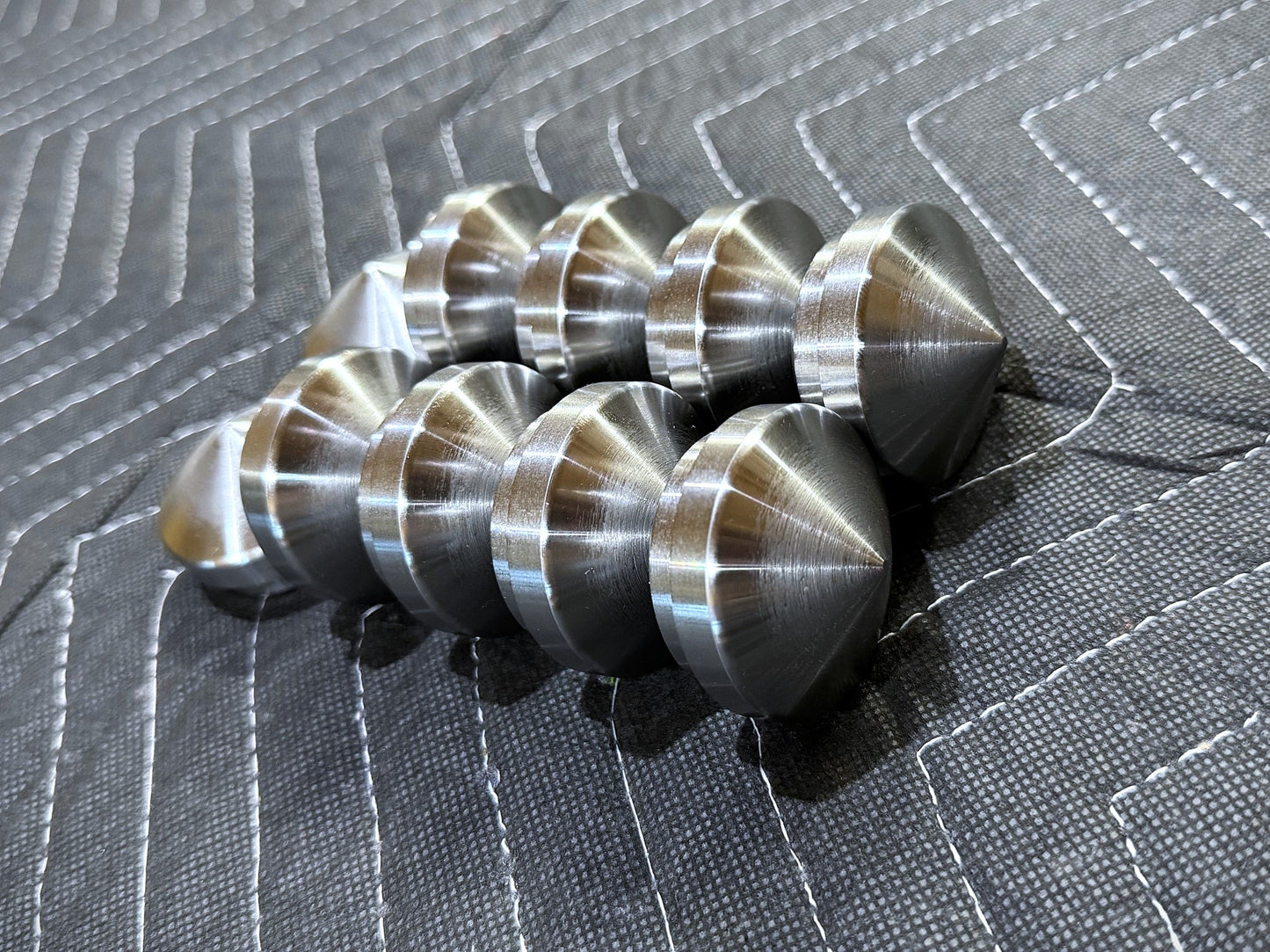 1.75" Tube End Spikes x10