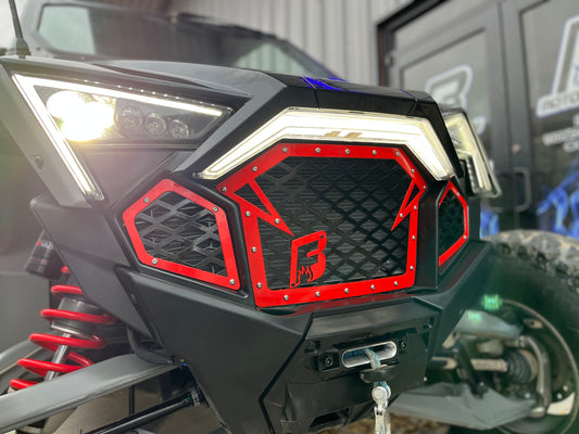 Polaris Pro R/Turbo R Front Grill