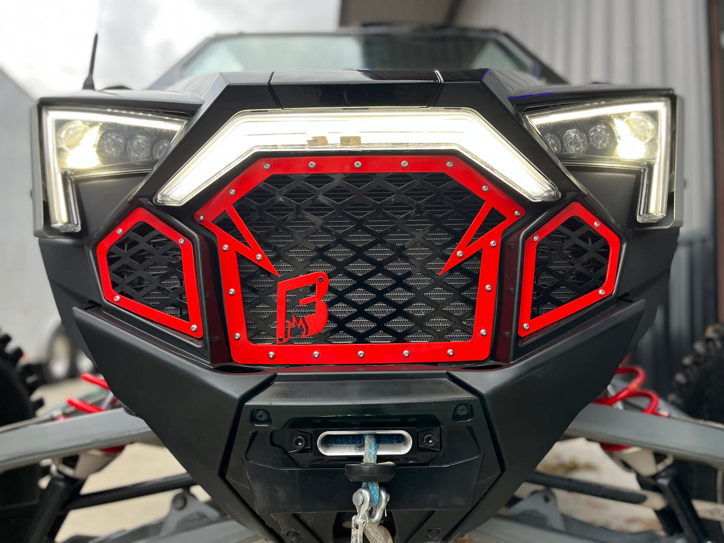 Polaris Pro R/Turbo R Front Grill