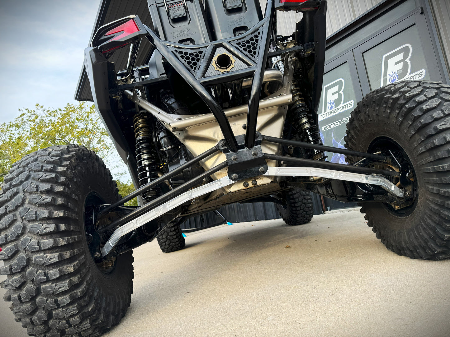 Can-Am Maverick X3 Billet High-Clearance Lower Radius Rods